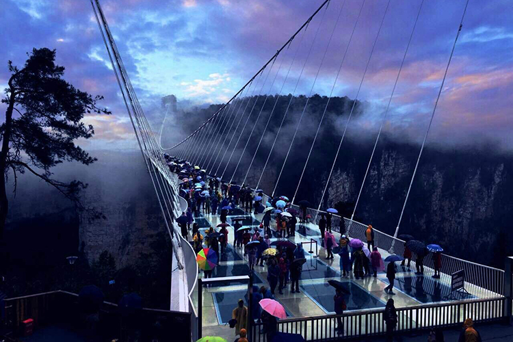 長沙出發(fā)到張家界玻璃橋、天門山、玻璃棧道、鳳凰古城3日游